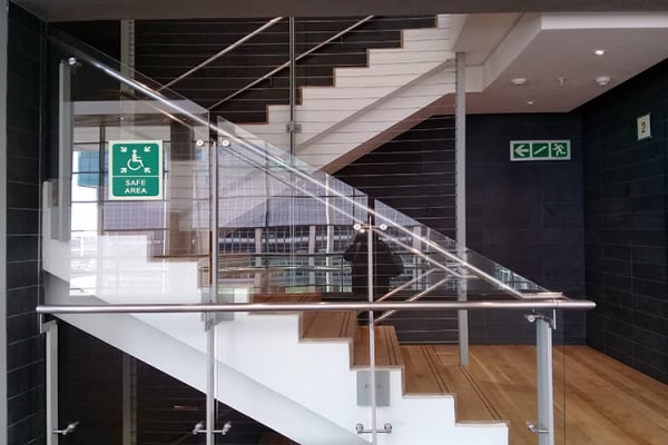 stainless steel staircase railings