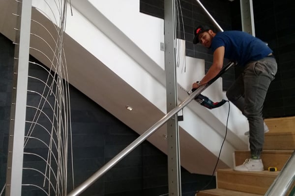stainless steel staircase railings